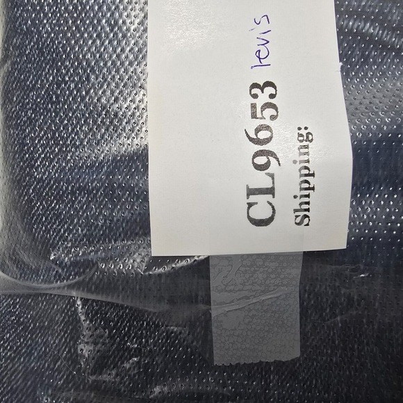 Levis 510 Jeans Mens 33x34 (Fits 30x33) Blue Skinny Dark Wash Denim - Picture 14 of 14